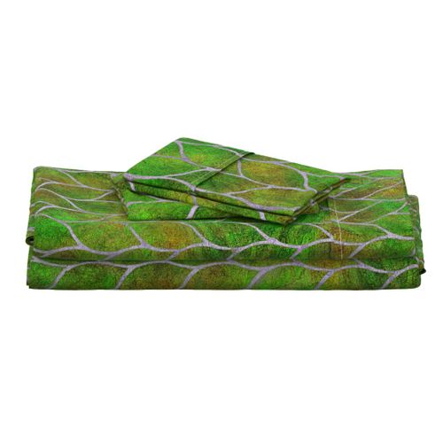 leaf tile green