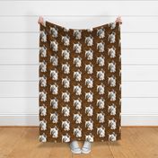Jack Russell Terrier Fabric