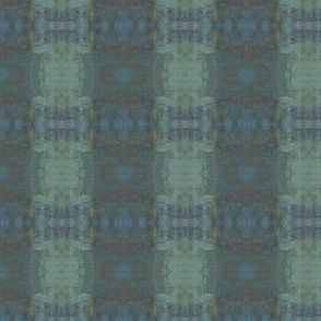 Ikat Tracks in Steely Teal (large format)