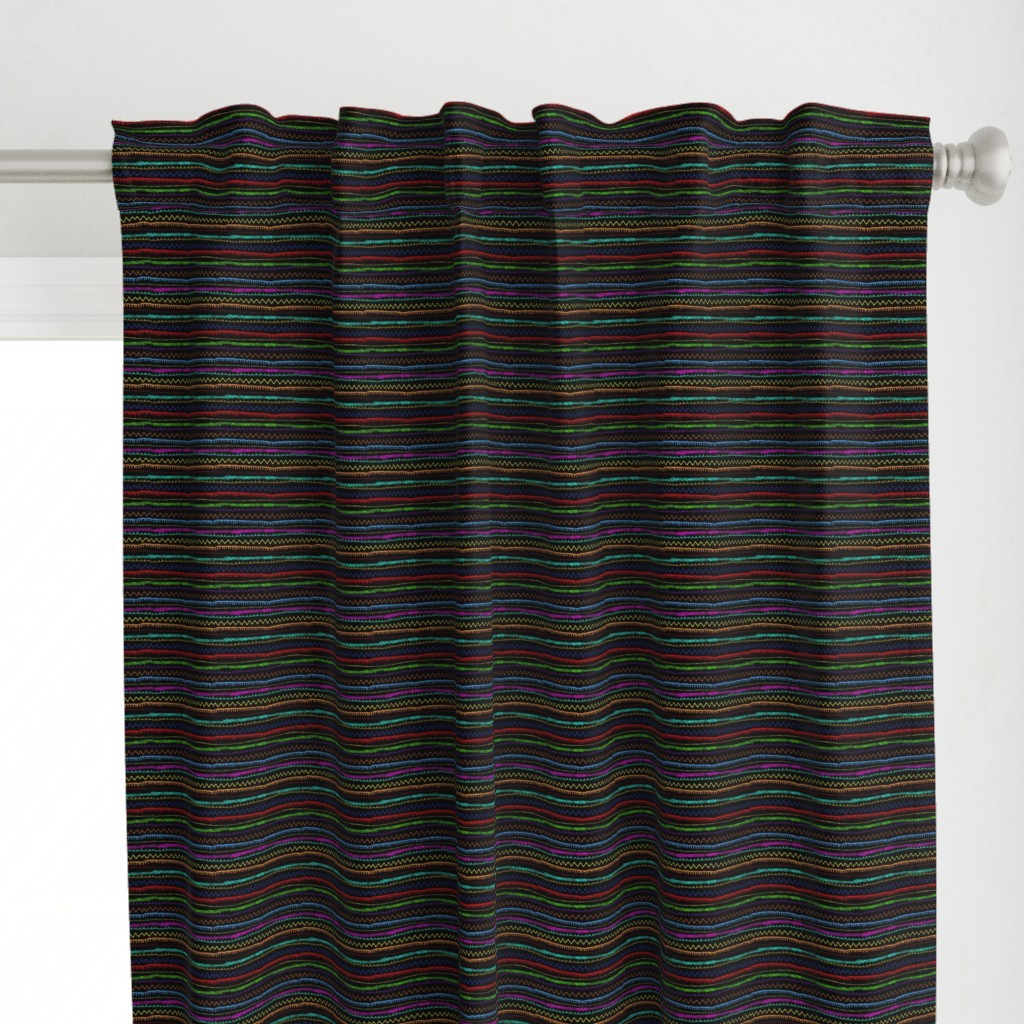 Andean Stripes Black