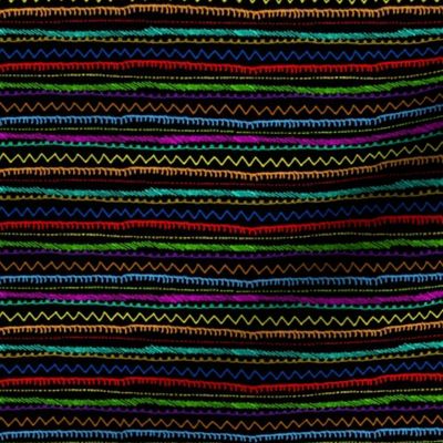 Andean Stripes Black