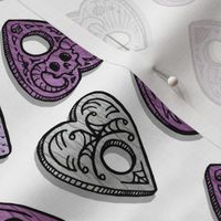 Mystical Ouija Candy Hearts - White