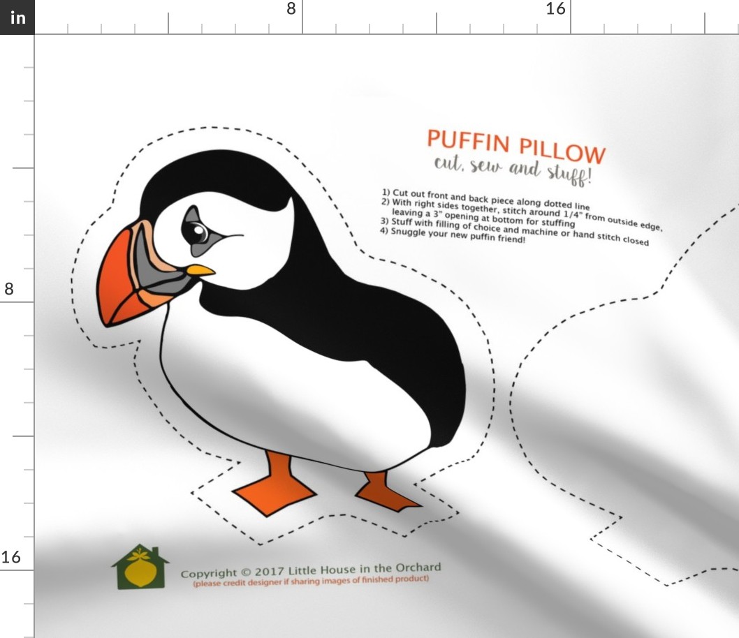 Puffin Pillow Kit