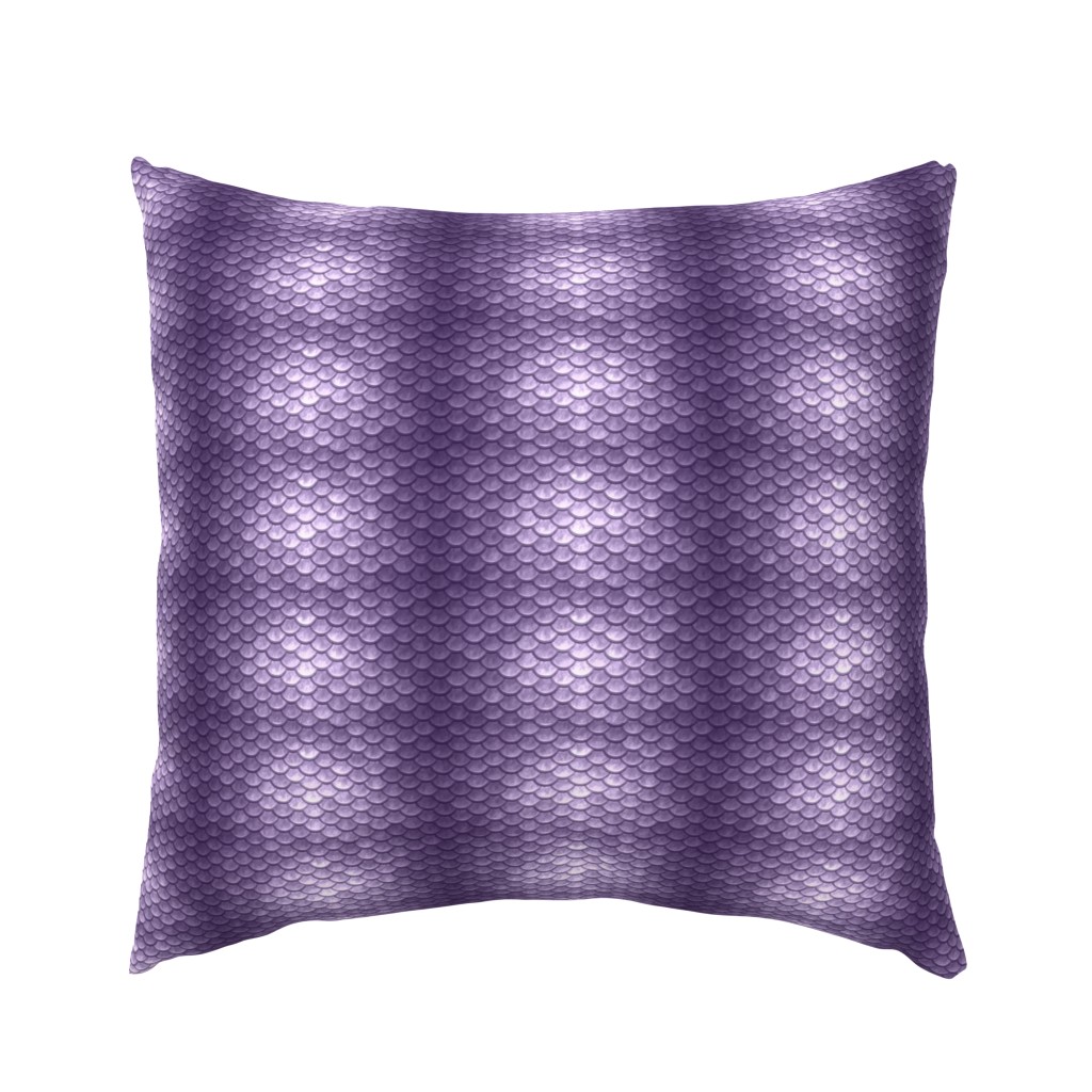 PURPLE METALLIC SCALES