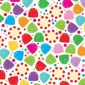 gumdrop peppermint polka dot