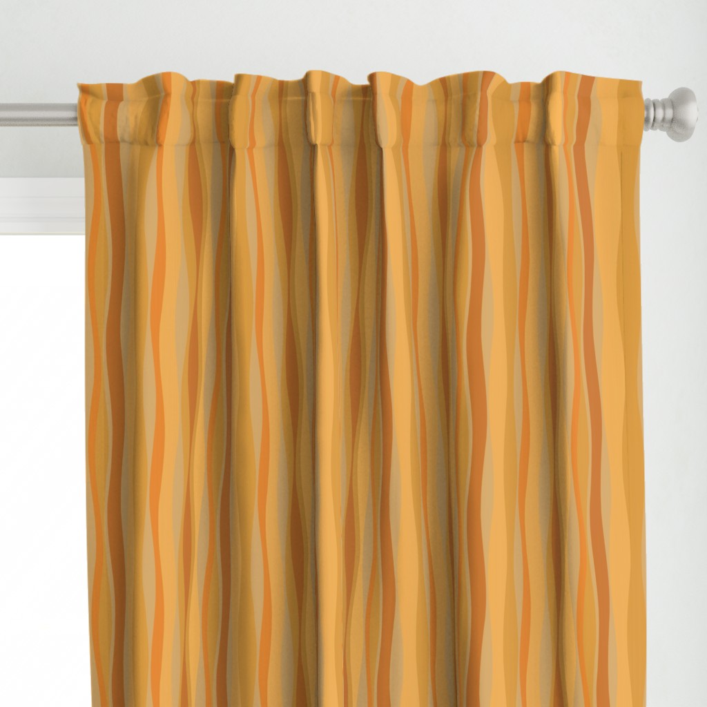 ginger apricot stripes