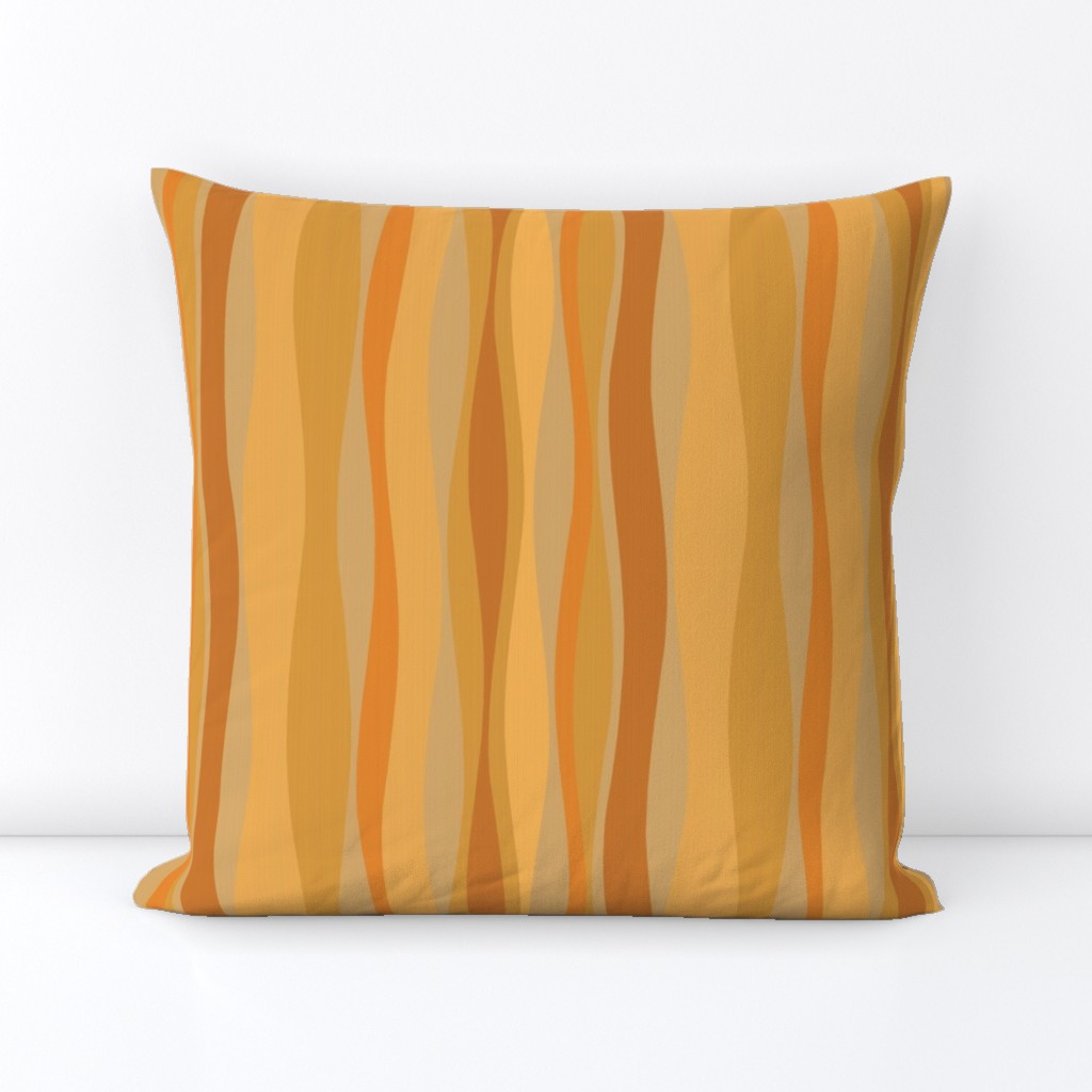 ginger apricot stripes