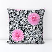 Rustic_pink_Dahlia_white_lace_black