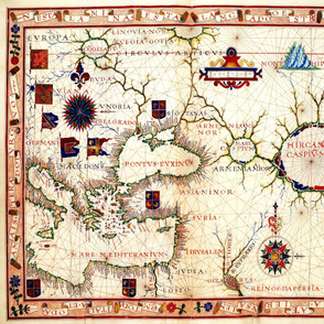 1570 Map of Armenia (42"W)