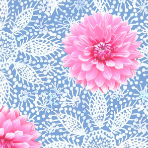 Rustic_pink_Dahlia_white_lace_dustyblue