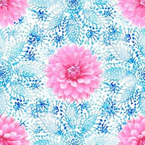 Rustic_pink_Dahlia_blue_lace_white