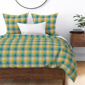 ginger cyan bluestone plaid