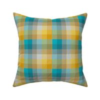 ginger cyan bluestone plaid