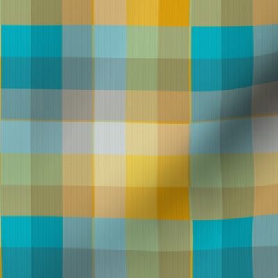 ginger cyan bluestone plaid