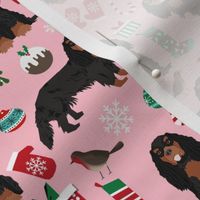 cavalier black and tan christmas fabric cavalier king christmas fabrics xmas dog dogs cute xmas fabrics