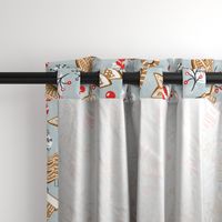 Gingerbread Dreams - Steel Gray Large Scale