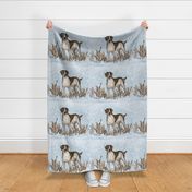 German Shorthair Pointer fabric