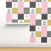 Be a Unicorn - Wholecloth Cheater Quilt