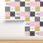 Be a unicorn - Wholecloth Cheater Quilt