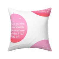 Collection - My Christmas Message Wrap (pink) by E. van de Craats 131117 - Matthew, 18:3-ed