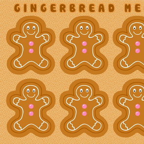 Cut & Sew Gingerbread Softies