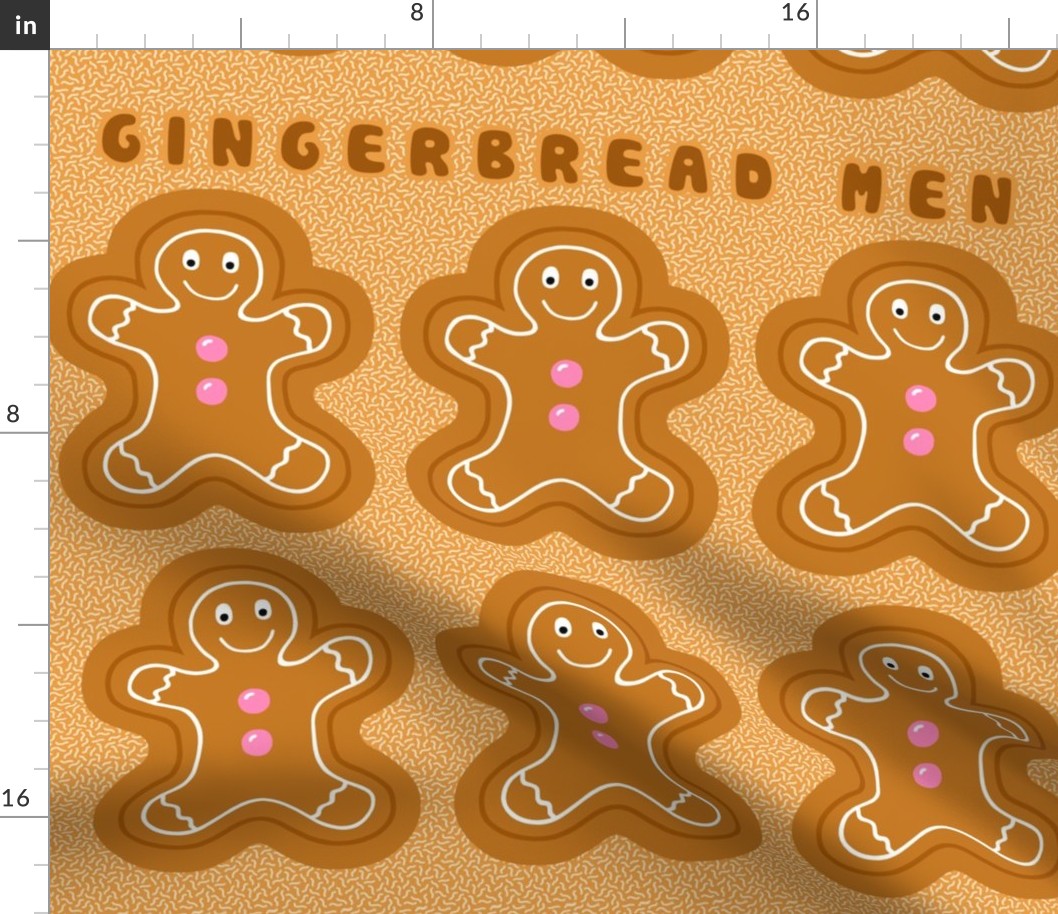 Cut & Sew Gingerbread Softies