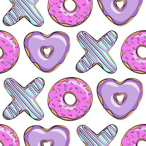 xo shaped donuts - multi