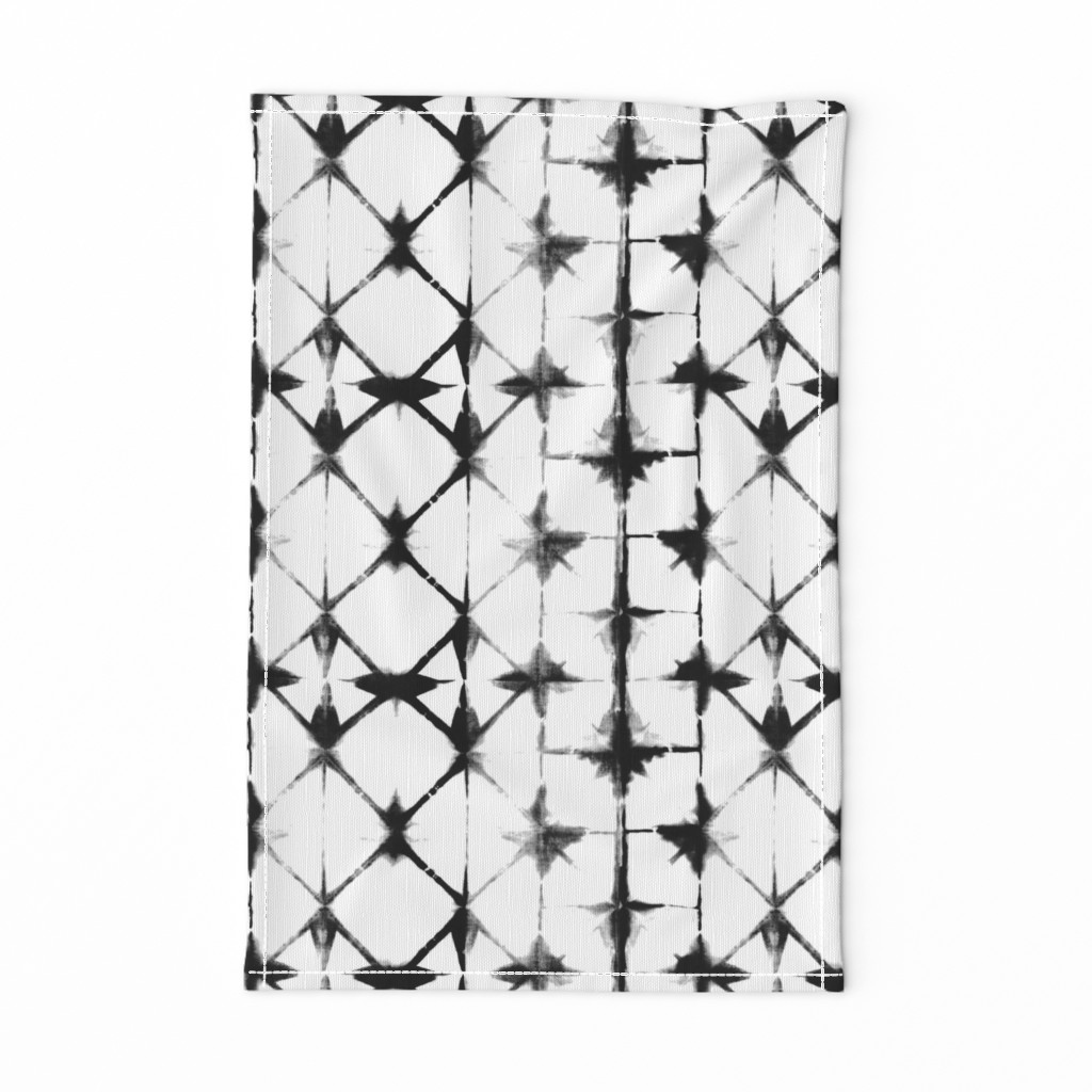 Shibori 13 - Black & White