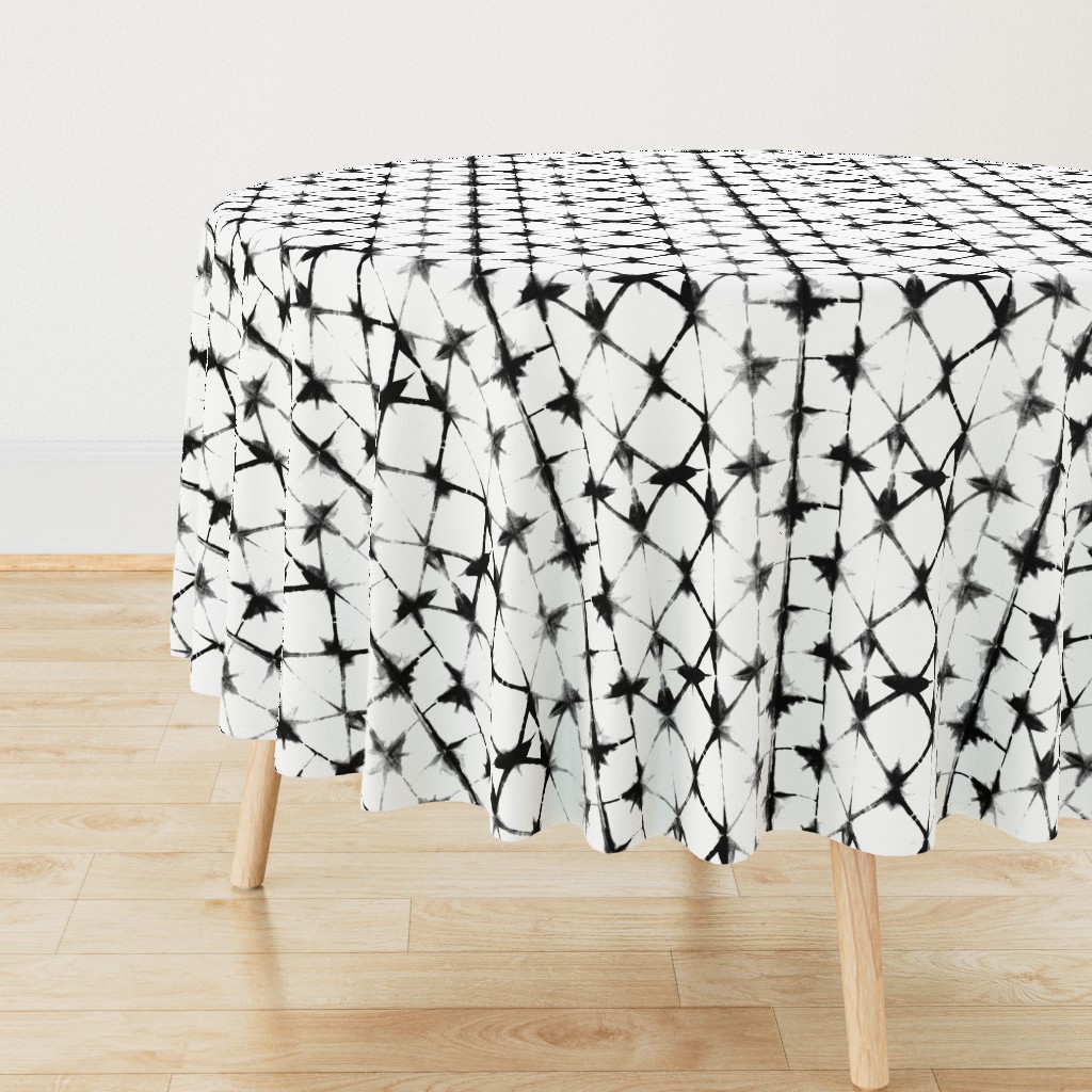 Shibori 13 - Black & White