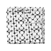 Shibori 13 - Black & White