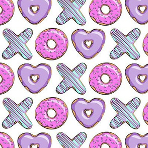 (small scale) xo shaped donuts - multi