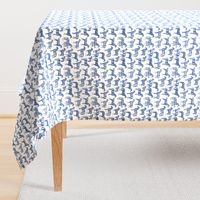 Blue Horse Pattern 