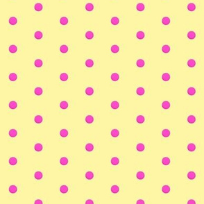 Where  Cookies Smile &  Love Flurries-yellow/pink polka dots 