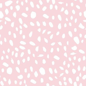 Dots on Barely Pink