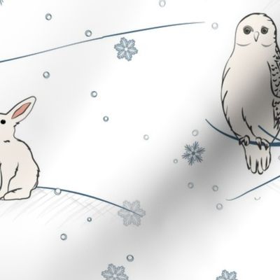 Arctic Hare and Friends