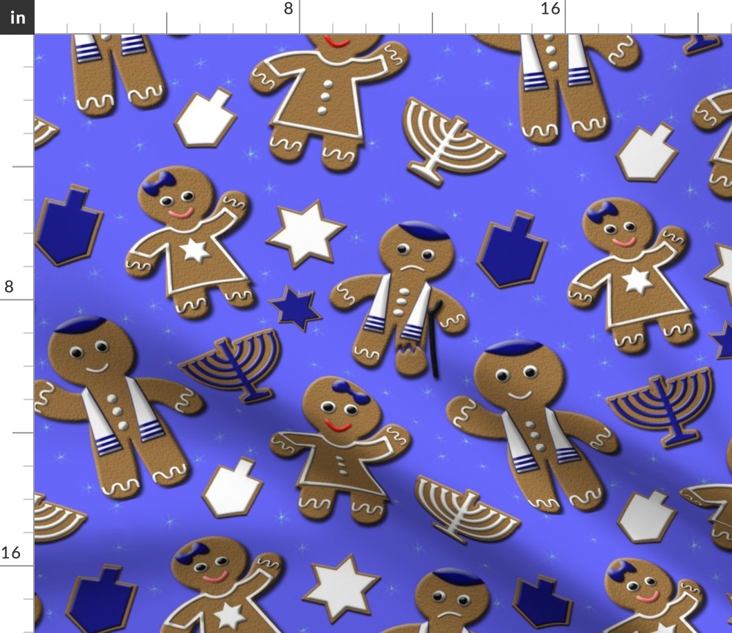 Hanukkah Gingerbread 