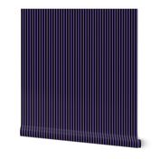 Quarter Inch Ultra Violet and Black Vertical Stripes