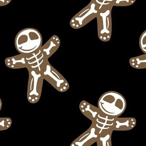 Gingerbread Skeleton Cookie