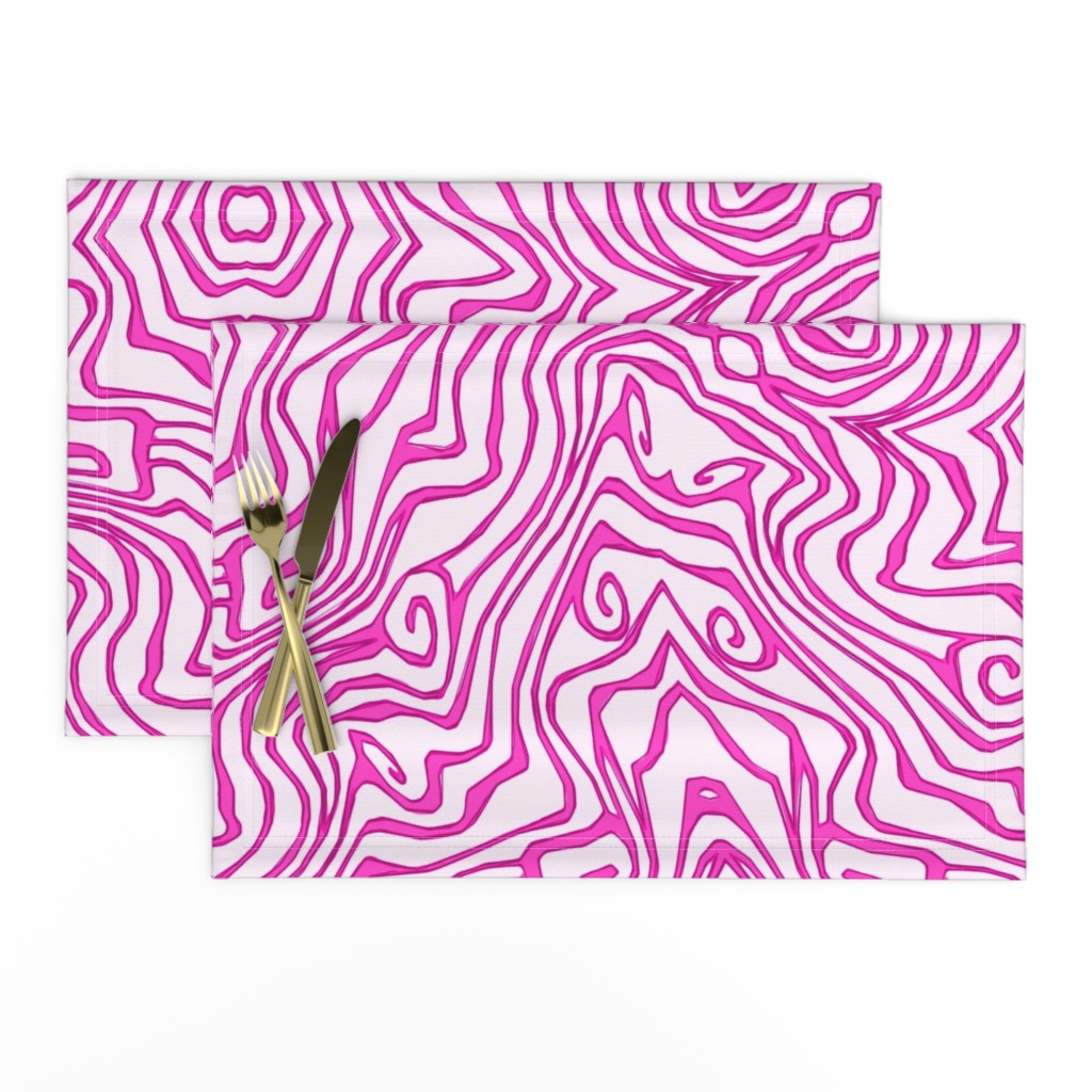 swirly twirly twist magenta