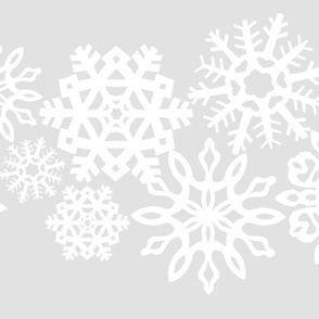 Snowflake Table Runner 54"