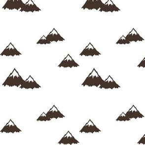 mountains || brown