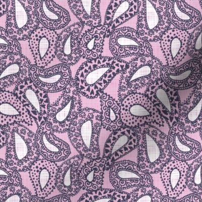 pink paisley