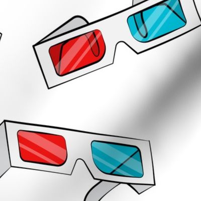 (jumbo scale) 3D glasses