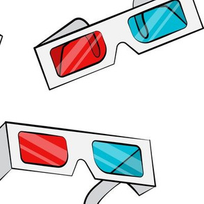 (jumbo scale) 3D glasses