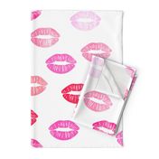 (jumbo scale) smooches - kisses - multi pink