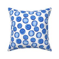 NORMAL watercolor blue dots pattern 