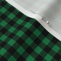 buffalo plaid (smaller) green christmas fabric christmas check christmas design