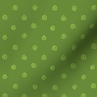 Whimsical Green Dot