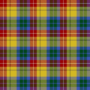 Buchanan tartan - yellow variant, 6"