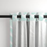 (jumbo scale) watercolor herringbone - aqua